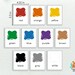 Color Flashcards Printable Homeschool Pre-k and Kindergarteners ...