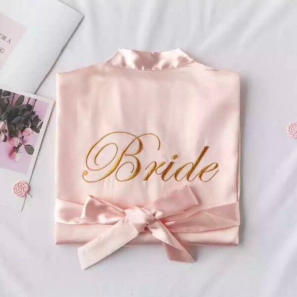 Bridesmaid Dressing Gown Etsy UK