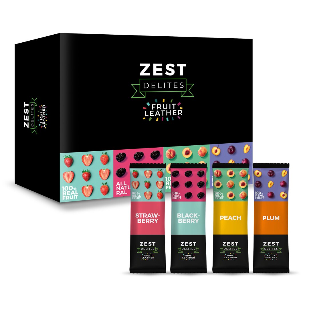 Zest Delites Fruit Leather Snacks Gluten Free Vegan Healthy Etsy UK
