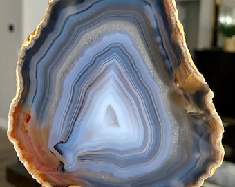 Lovely Banded Brazilian Agate Slab