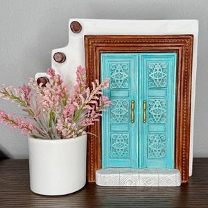 Handgemachter Tür-Mini-Blumentopf