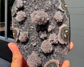 Polka Dot Amethyst Stalactites