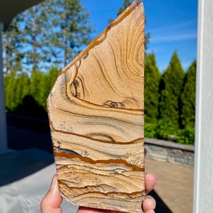 Polished Picture Jasper Slab