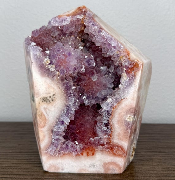 ⚜️ピンクアメジストPink Amethyst　アゲート⚜️　クラスター　タワー Wow! High Quality Pink Amethyst Tower - Etsy