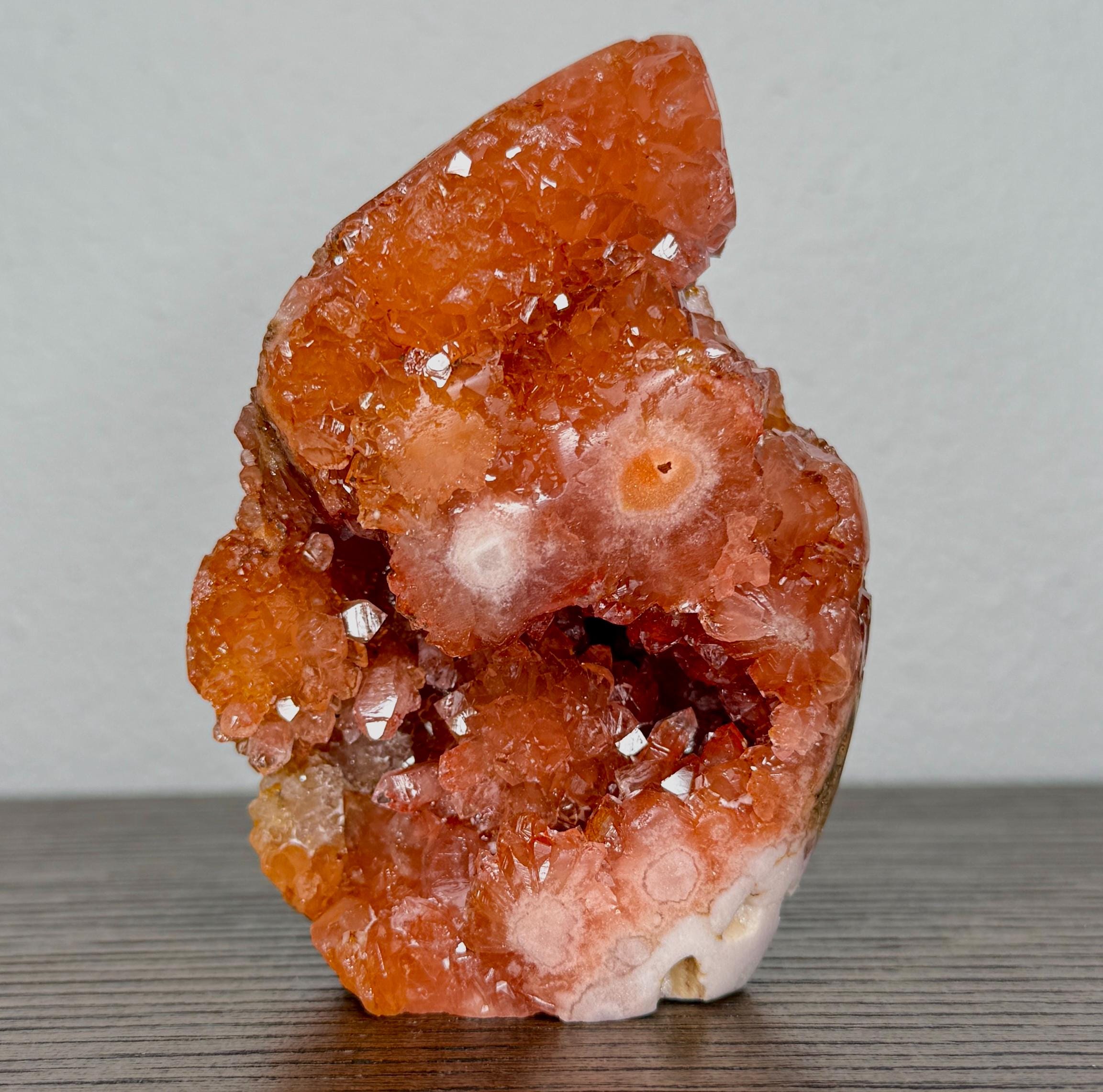 スーパードゥルージーピンクアメジストフラワーアゲートフレーム