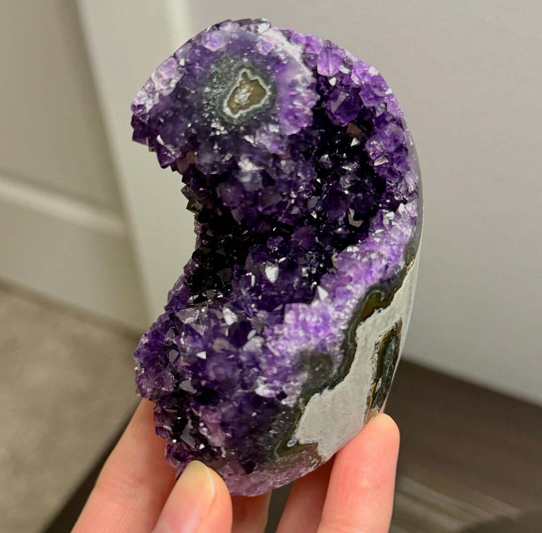 Deep Purple Amethyst Free Form - Etsy