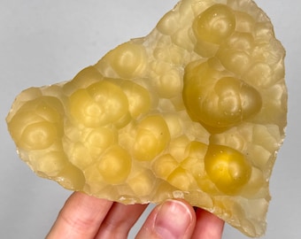 Wow! Golden Botryoidal Chalcedony