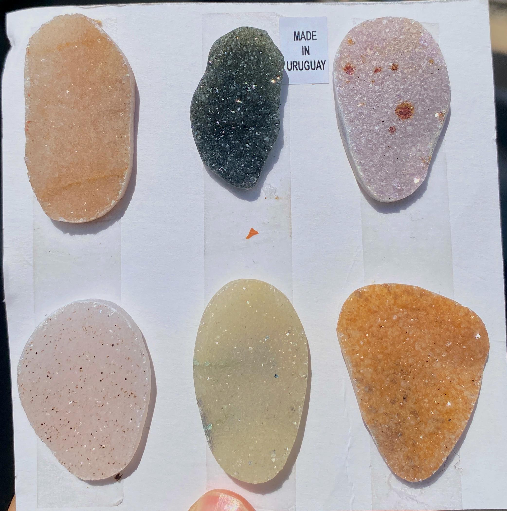 Rainbow Amethyst Sugar Druzy Pieces