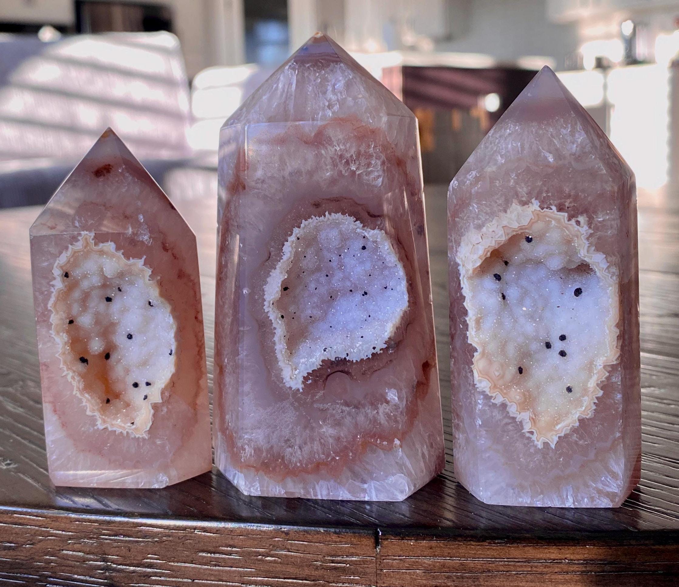 シュガーアメジスト レインボーアメジスト シュガードゥルージー 4つ