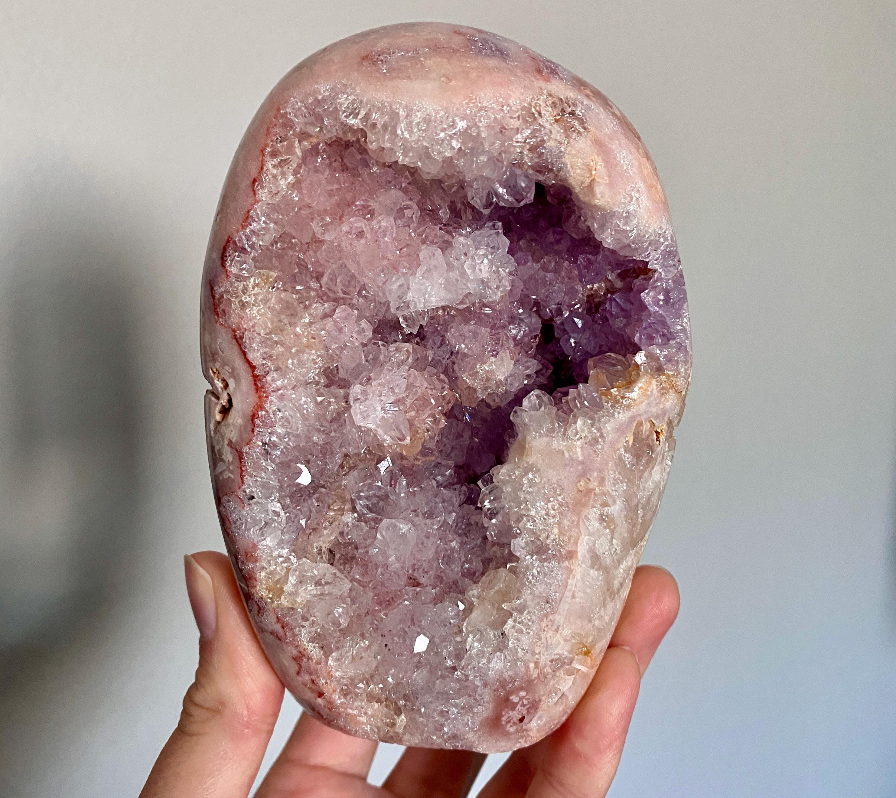 カラフルなピンクアメジストフリーフォーム - Etsy 日本