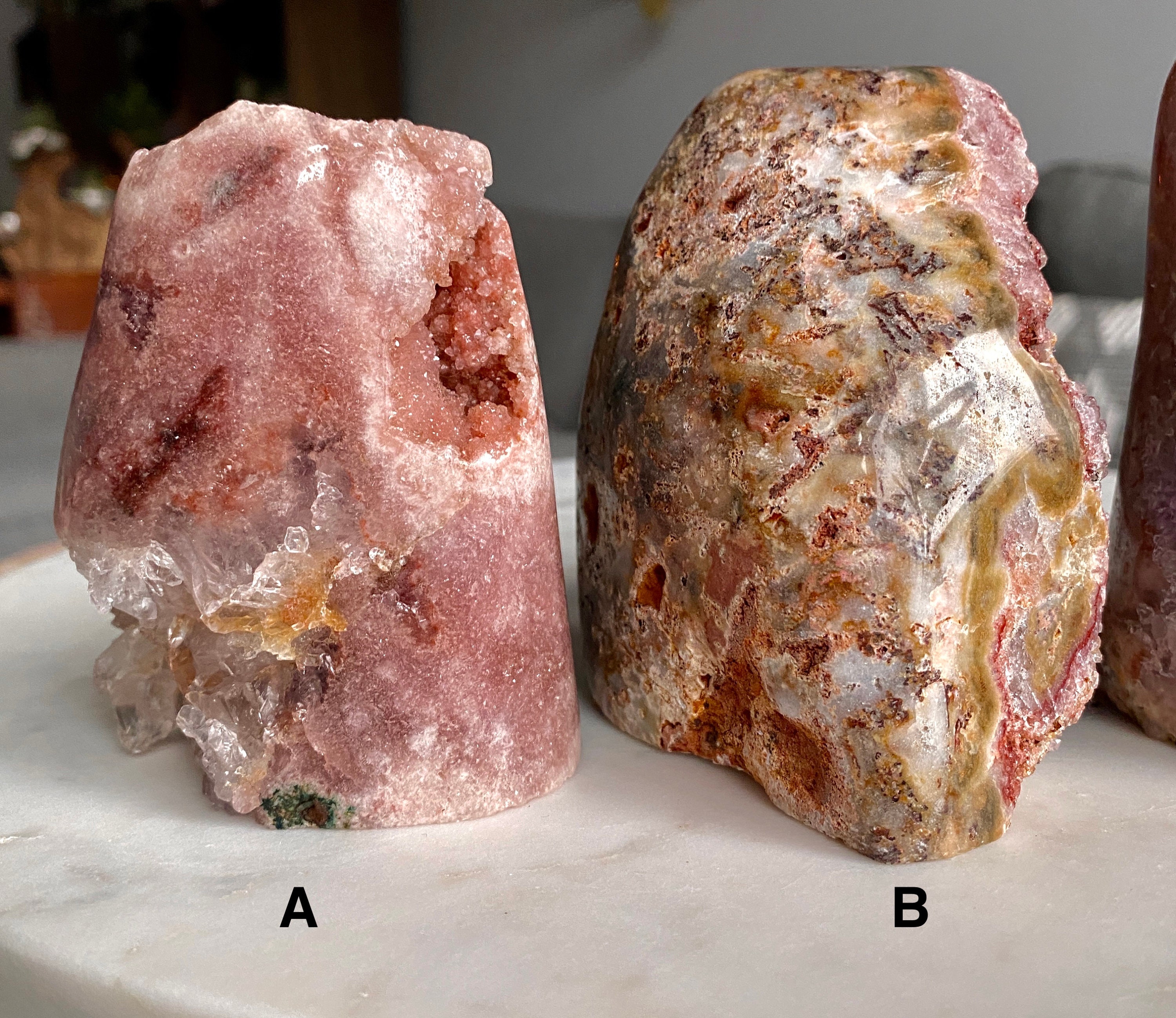 ピンクアメジスト　フリーフォーム　レッド　ドゥルージー ピンクアメジスト フリーフォーム レッド ドゥルージー