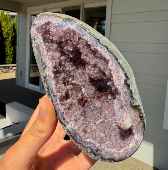 シュガーアメジスト レインボーアメジスト シュガードゥルージー 4つ