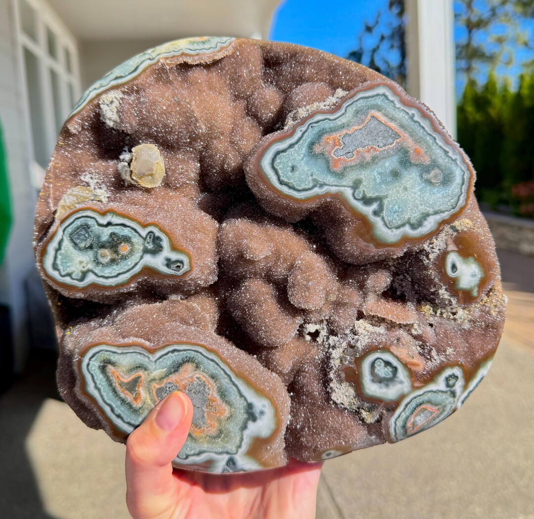 巨大な赤/ピンクのジャスパー - Etsy 日本