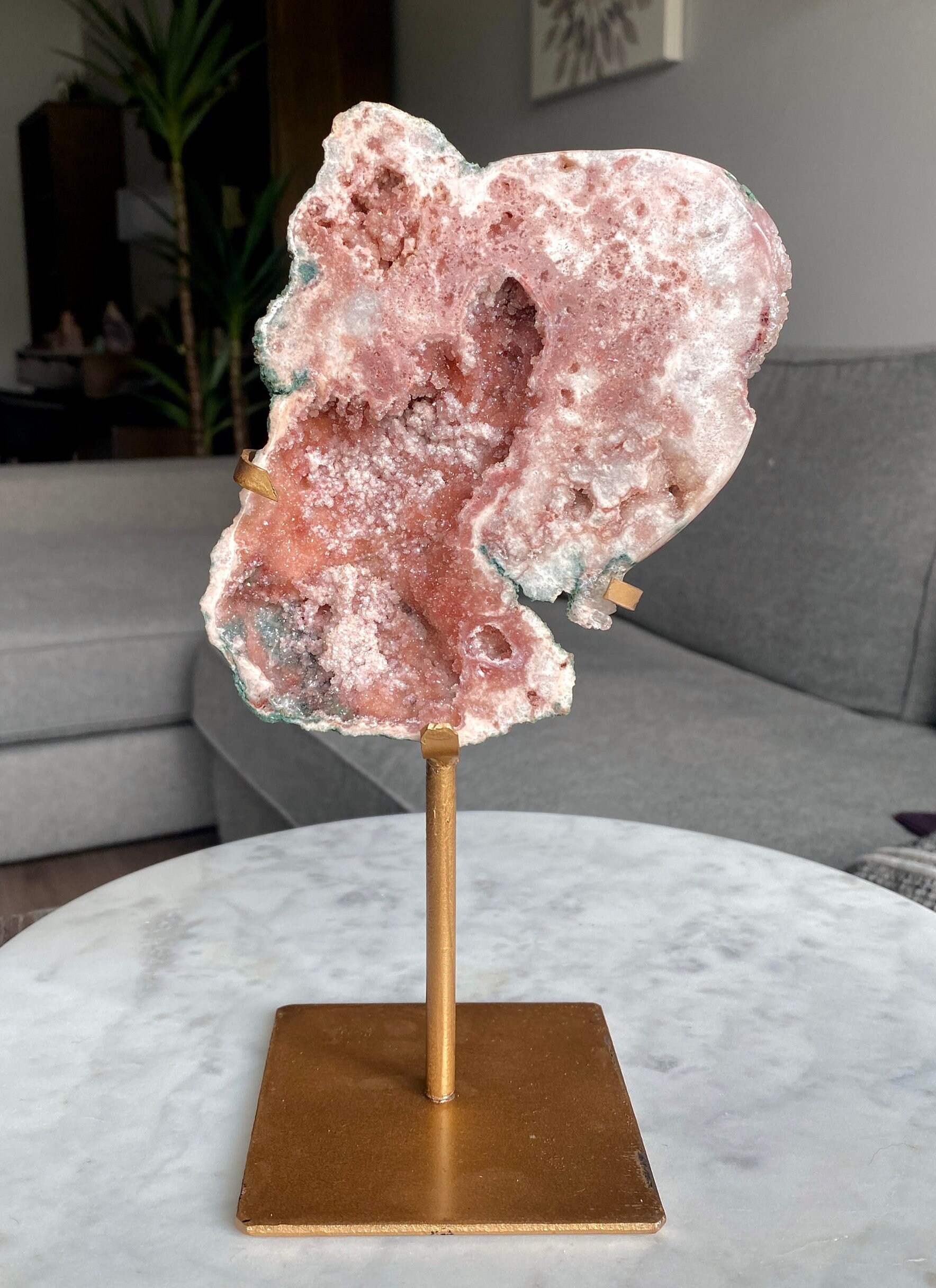 シュガードゥルージーピンクアメジストフリーフォーム - Etsy 日本