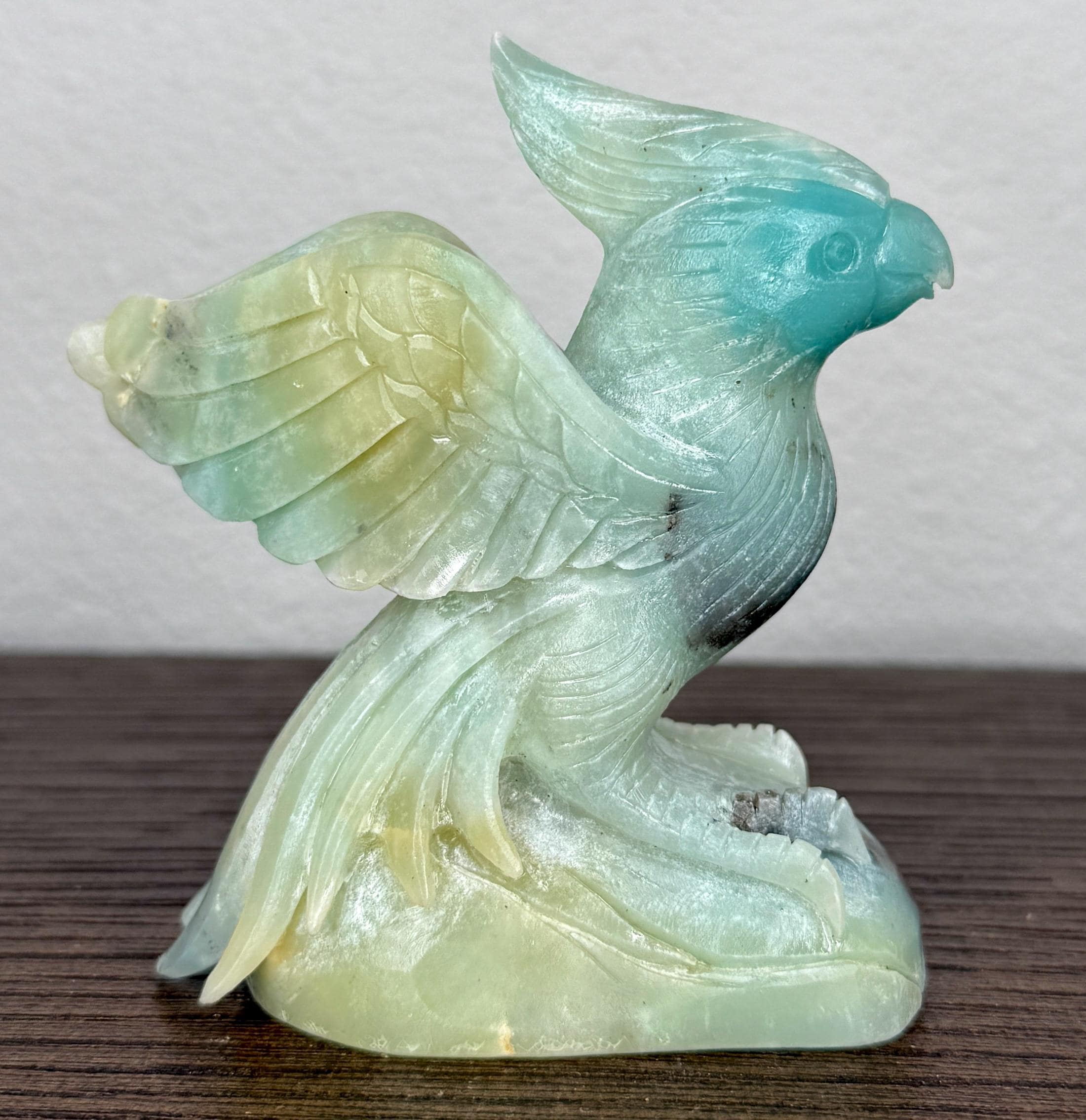 鳥の彫刻石 - Etsy 日本