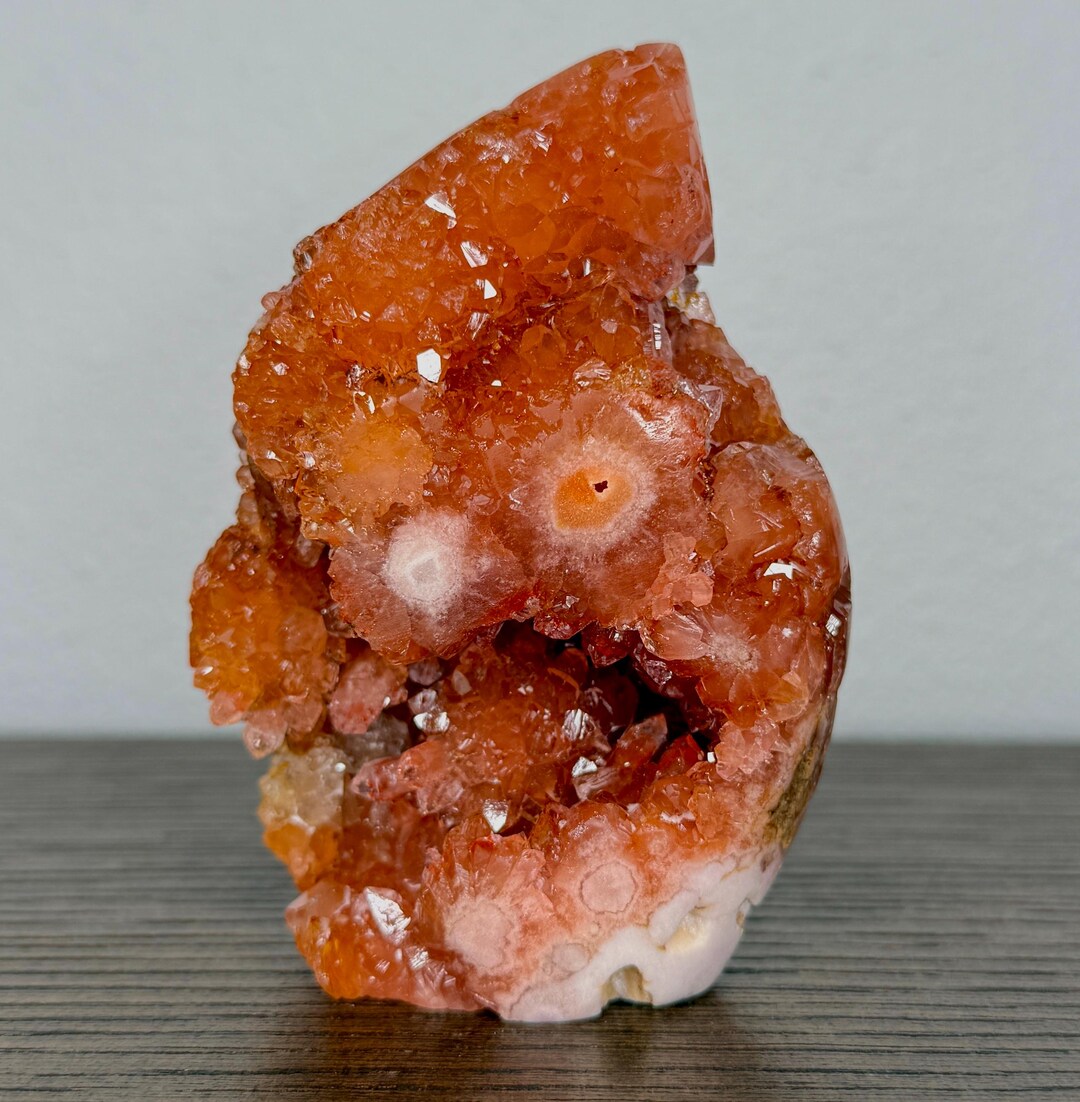 スーパードゥルージーピンクアメジストフラワーアゲートフレーム