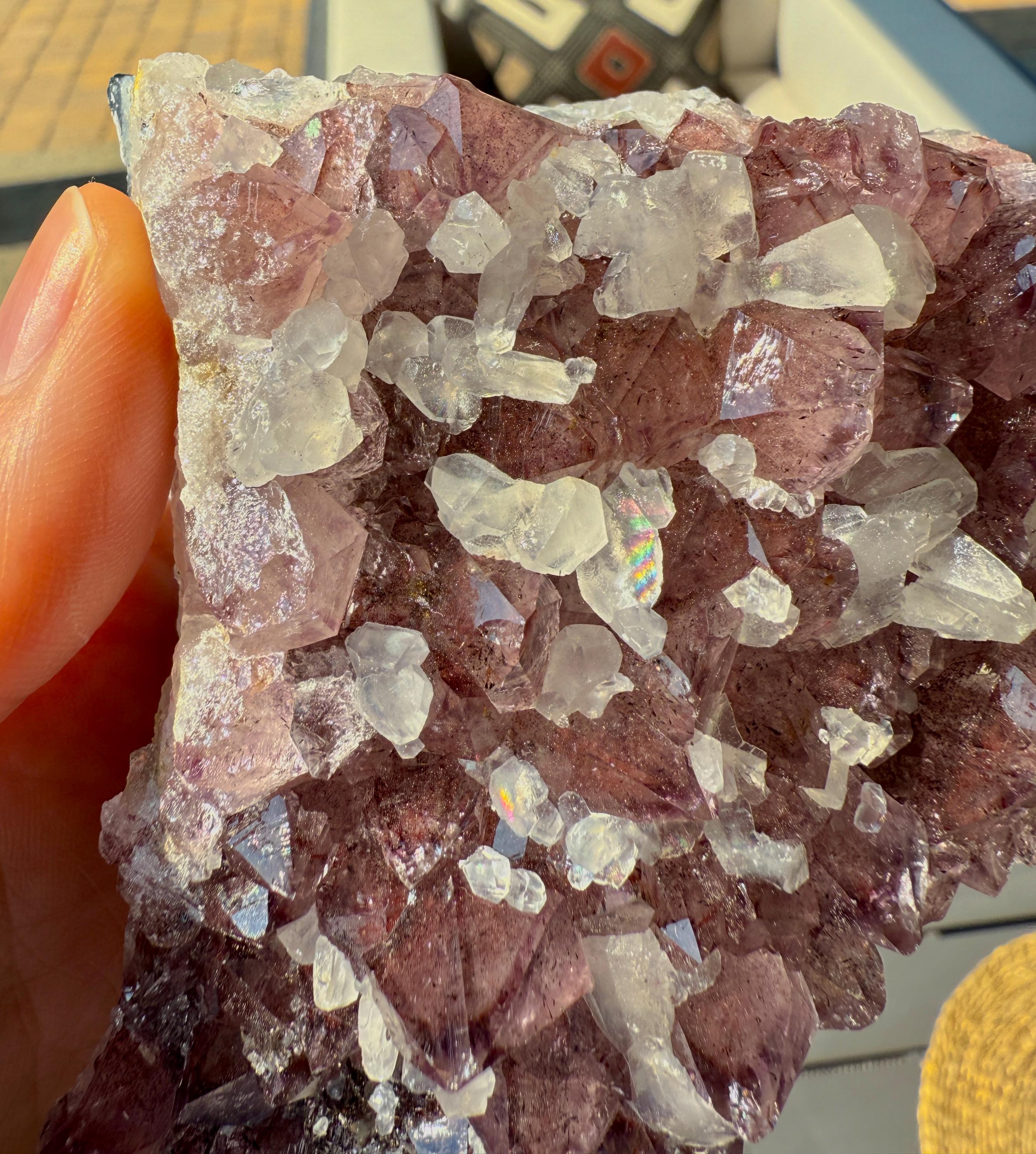 希少なレッドファントムアメジストクラスター - Etsy 日本