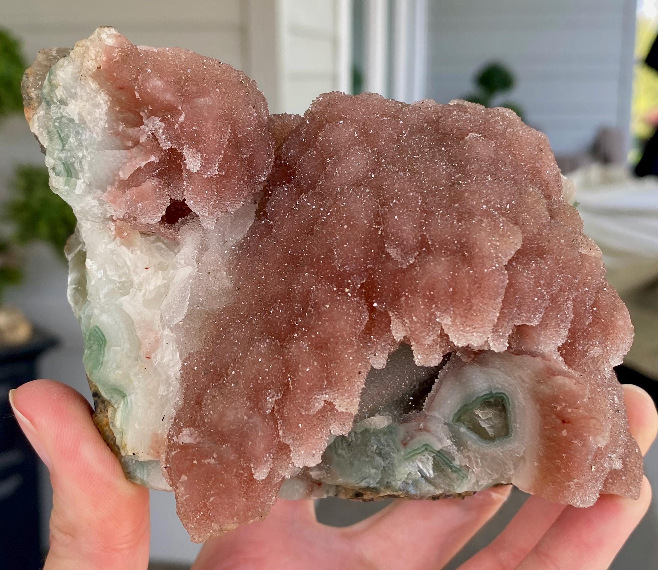 希少なピンクシュガードゥルージージャスパー - Etsy 日本