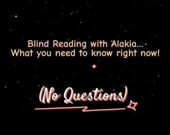 Blind Intuitive Reading *No Questions*
