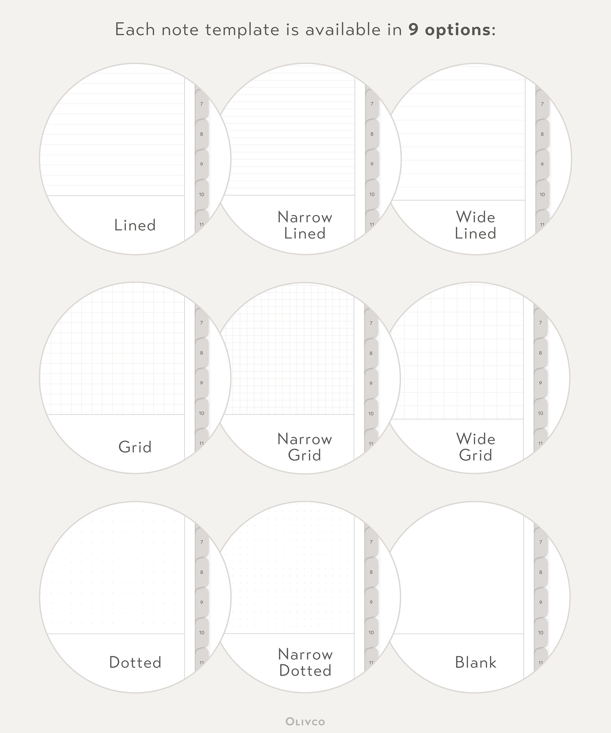 Digital Notebook Goodnotes Notebook for Ipad Goodnotes Etsy