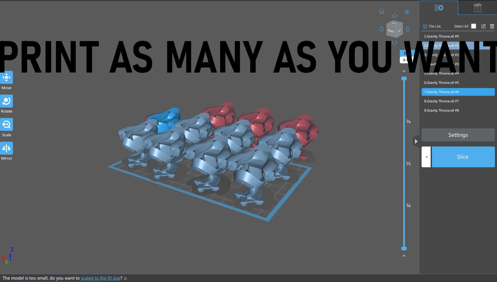 MCX Prophet's Throne & Head Dress: .STL Files for Resin Printing - Etsy