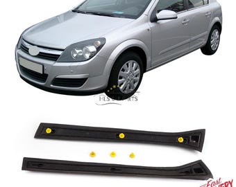 Cubierta de pilar central exterior izquierdo y derecho para Opel Astra H (2004-2014, 4/5 puertas, entrega rápida)