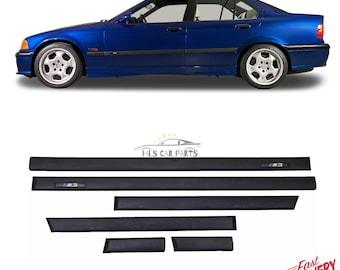 BMW 1992-1998 E36 M3スタイル4ドアセダンボディサイドモールディング