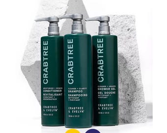 Shampoo, balsamo, gel doccia e lozione Crabtree & Evelyn Hotel Collection 443 ml (15 oz)