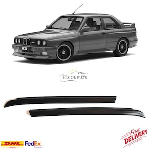 Headlight Upper Trim Plastic Left and Right For BMW E30 Facelift 1988-1992 Model Years