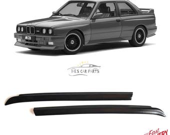 Headlight Upper Trim Plastic Left and Right For BMW E30 Facelift 1988-1992 Model Years