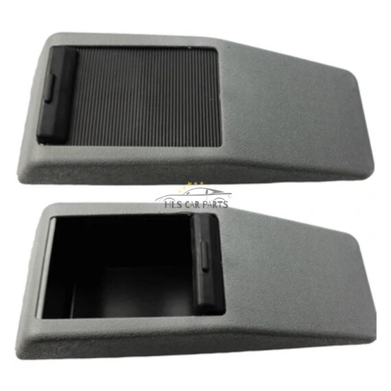 Fit for Mercedes W124 C124 S124 Center Console Storage Box Gray