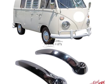 For Volkswagen T2 Bus 1964-1966 Chrome Inner Door Handle Set Left & Right Pair Fast Delivery