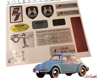 キットハービーコクシネル破壊中古ステッカー互換性フォルクスワーゲン