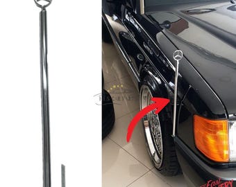 Chrome Parking Pole - Parking Bar Parking Pole Flag pole for Mercedes-Benz