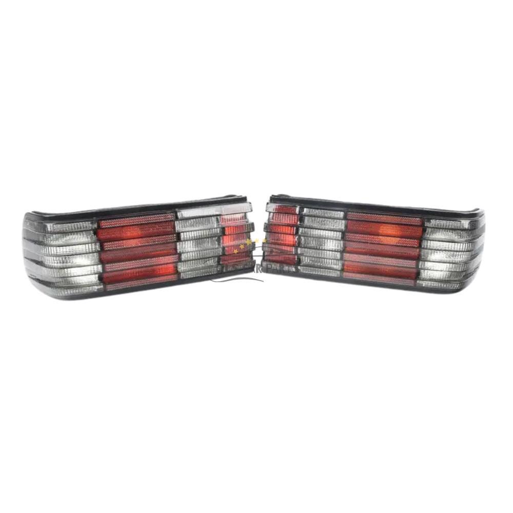 Fit for Mercedes-benz W126 C126 2pcs Smoke Rear Tail Light