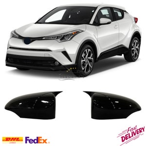 Bat Mirror Cover for Toyota Corolla Auris CHR 2013-2018 E16 Car Accessories Shiny Piano Black Tuning Auto Sport External Parts