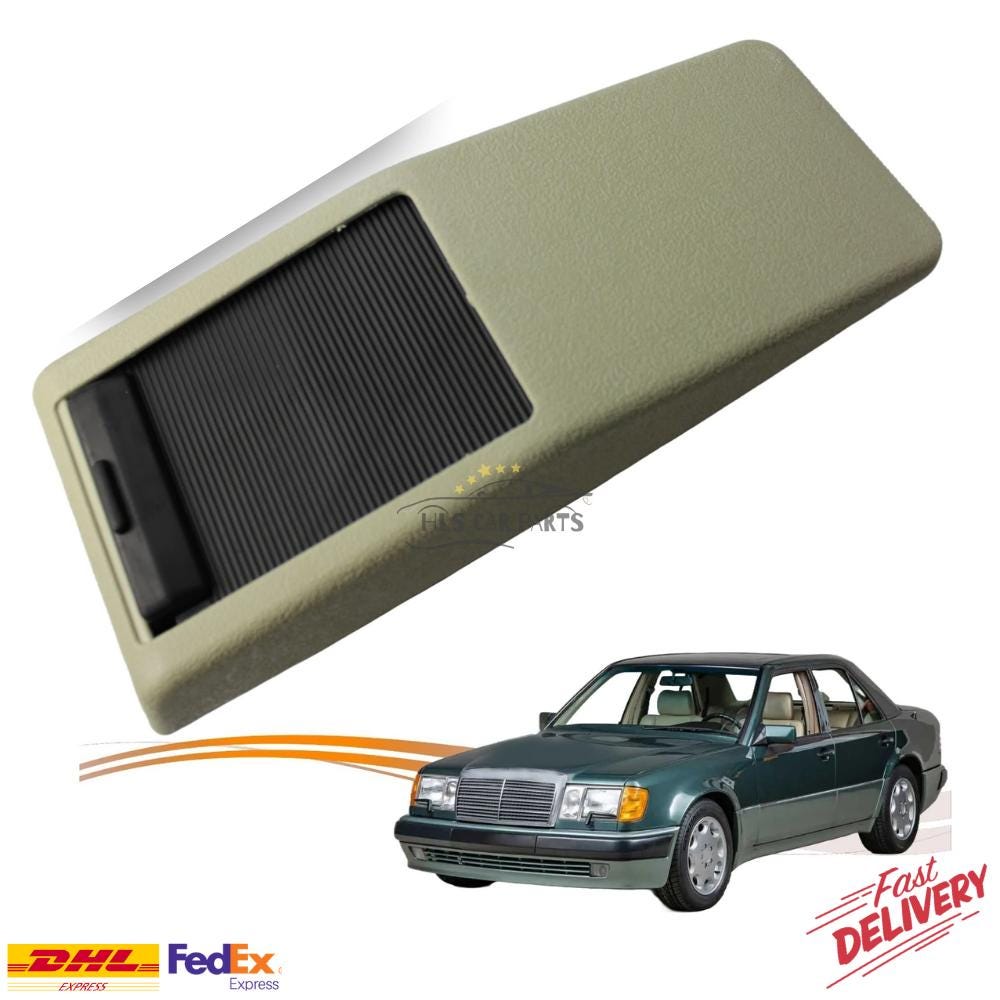 Fit for Mercedes W124 C124 S124 Center Console Storage Box Cream