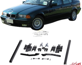 Fit For BMW E36 Sunroof Repair Kit 17 Pcs Set Rails Sliders Guides Fast Delivery