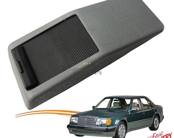 Passend für Mercedes W124 C124 S124 Mittelkonsole Aufbewahrungsbox Grau A1246800852 Schnelle Lieferung