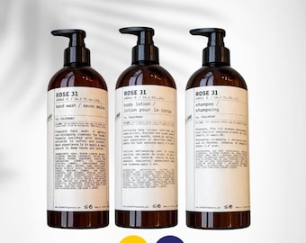 Le Labo Rose 31 Shampoo ,Body Lotion , Hand Wash 480ml Hotel Collection FAST DELIVERY