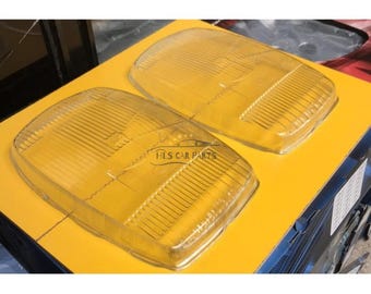ヘッドライトレンズガラス 2個 メルセデス W114 W115 1968-1977 モデル