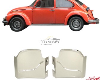 Fit For VW Beetle 1200-1300-1302-1303 Fender Corner Guard Rear-Stainless (Pair) Fast Delivery
