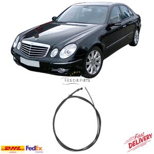 May include: A black saloon car with a silver grille and headlights. A black cable is in the foreground. The text "HLS CAR PARTS" is visible on the car. The text "Fast Delivery" is also visible.