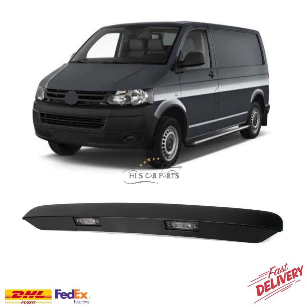 Rear License Plate Light Bar & Handlebar Set For VW T5 Transporter Van - LST LP-4254 Kit