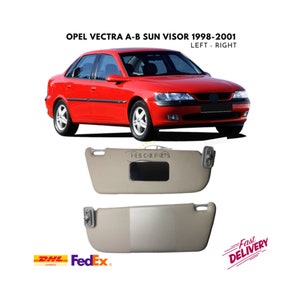 Für Opel Vectra A-B Innen Sonnenblende Schutz 1988-2001 Links Rechts 2 Stück Autozubehör Ersatzteile Zierleiste Schnelle Lieferung