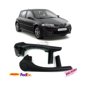 For Renault Megane 2 2003-2009 Door Pull Handle Arm Set Right & Left Black-Chrome-Beige 7701475316 - 7701475317 - 7701476922 Free Shipping