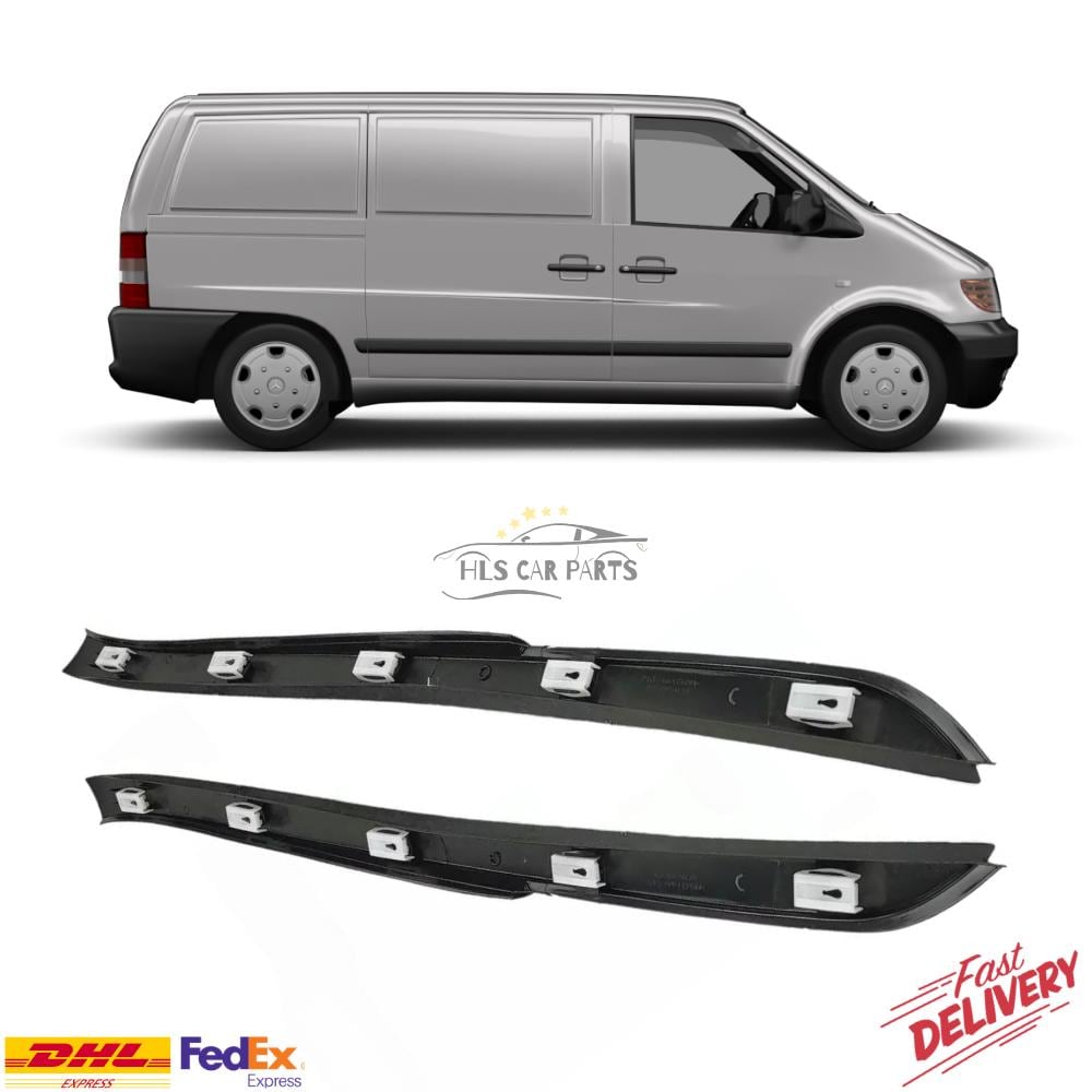 Windshield Frame Set + Clips for Mercedes W638 Vito A6386980079