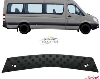 Protectores De Guardabarros Para Mercedes Sprinter W906 2013-2018 - Set De 4, Negro