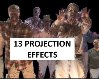 Effets de projection Halloween : 13 scènes effrayantes sur USB