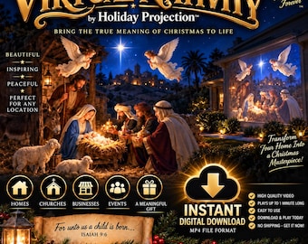 Virtual Nativity – Christmas Story - MP4 - Digital Download
